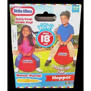 New Little Tikes 18" Mega Hopper with Bonus Pump Durable Vinyl